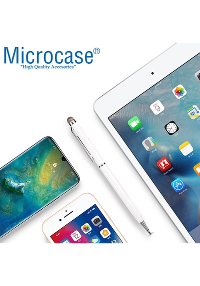 Telefon Tablet Apple Uyumlu iPad 2in1 Disk Uçlu Stylus Dokunmatik Kalem AL3467
