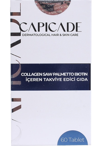 Capicade Collagen Saw Palmetto Biotin 60 Tablet
