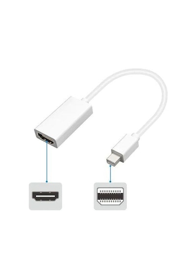Thunderbolt to HDMI & Mini Displayport Hdmi Apple Uyumlu MacBook TV LCD