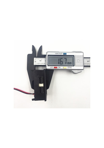 0.56 İnch Dc 0-30V Dijital Voltmetre Kırmızı  3 Telli Panel Tip