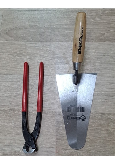 İnşaatcı Harç Malası 20cm sıvacı malası 25cm Betoncu Kerpeten