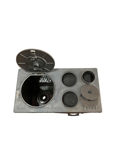 Süsler Tek Fırınlı Kovalı Kuzine Soba-235