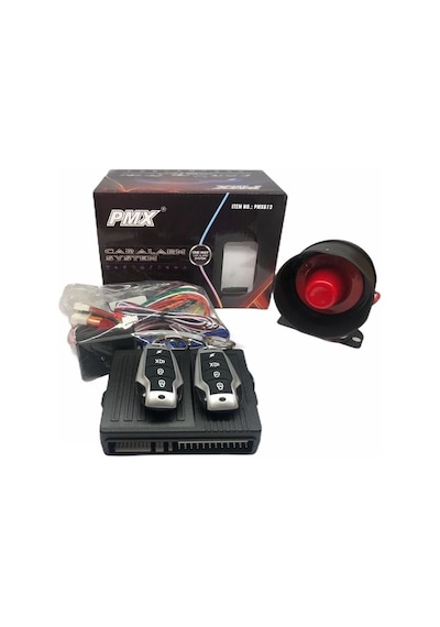PMX 12V OTO ALARMI (4 TUŞLU)