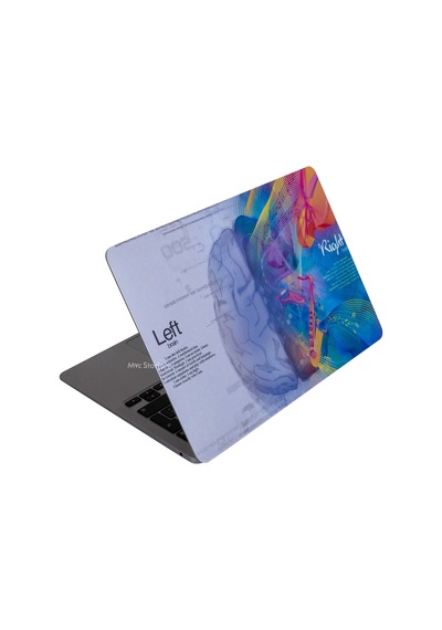 Apple Uyumlu MacBook Pro Kılıf 13inç M1-m2 Kaplama Sticker Laptop Koruyucu A2338 İle Brainnl Beyaz