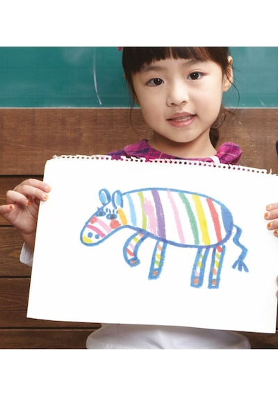 Amos Silky Crayon Colorix - Üçü Bir Arada Boya (MUM BOYA, PASTEL BOYA, SULUBOYA) - 6 Renk