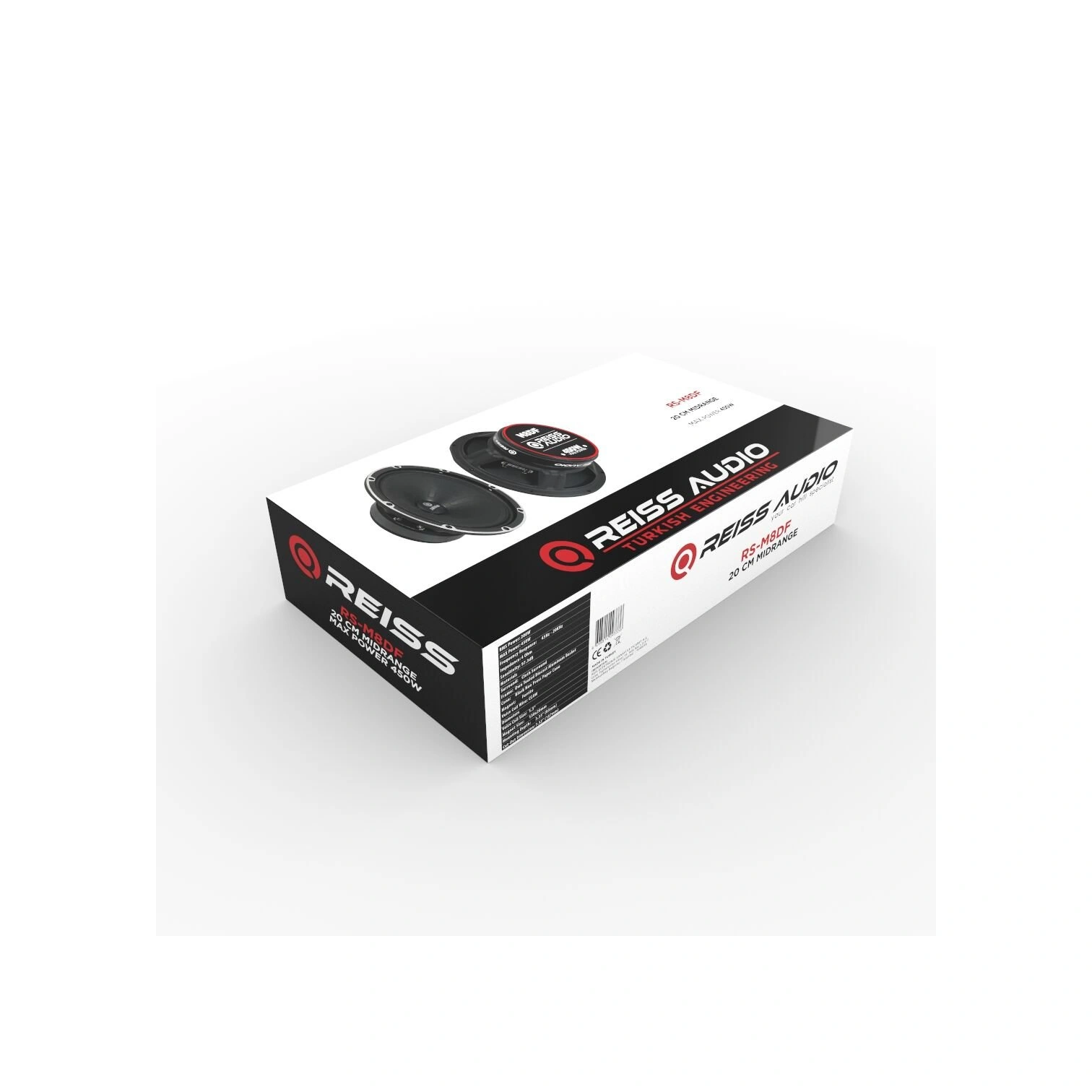 Reiss Audio Rs-m8df 20cm Midrange 300 Watt