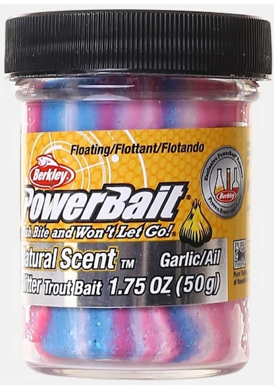 Berkley PowerBait Doğal Kokulu Glitter (Simli) Alabalık Hamuru - Captain America