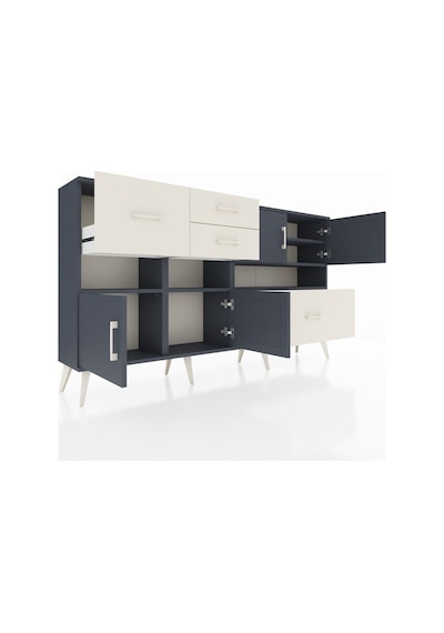 Arges Konsol 5 Raflı 4 Çekmeceli 4 Kapaklı 176x30x99 Antrasit-antrasit/aytaşı Antrasıt/aytası - Antrasıt Arges Konsol 5 Raflı 4 Çekmeceli 4 Kapaklı 176x30x99 Antrasit-antrasit/aytaşı Antrasıt/aytası - Antrasıt
