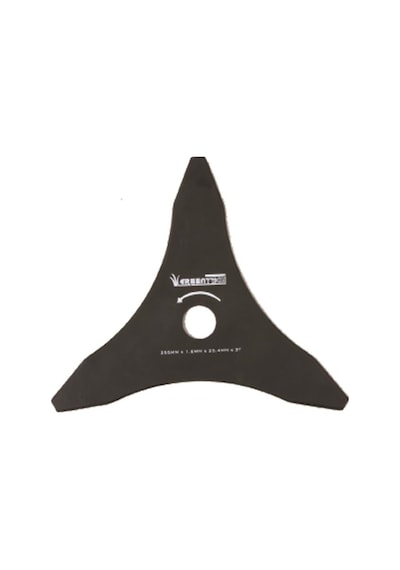 Motorlu Tırpan Shark Metal Bıçak Üçlü 300X24Mm