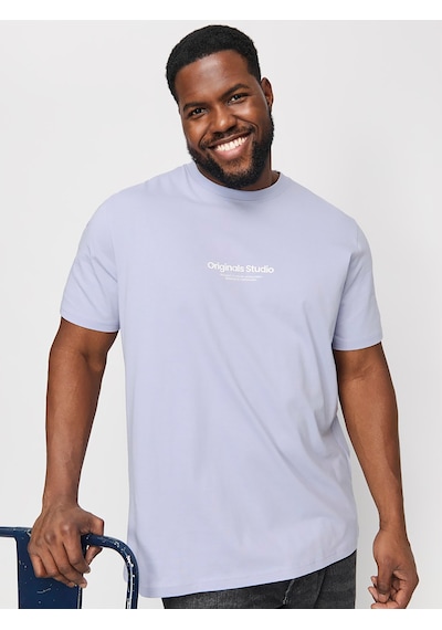 Jack & Jones Vesterbro Erkek Mor Tişört 12248177-cs Mor