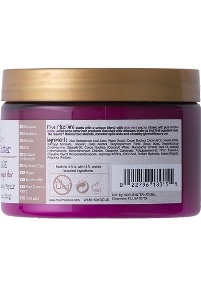 Maui Shea Butter Saç Derisi Bakım Maskesi 340GR