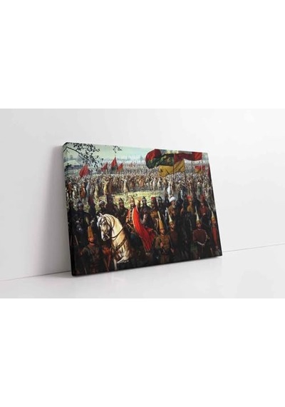 Tr Osmanlı Tarihi Kanvas Tablo 140 X 210 Cm Kb21354 Diğer