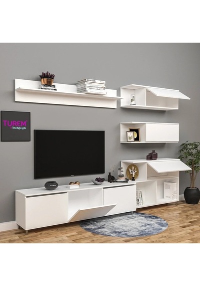 Luxury Tv Ünitesi Mdf Siyah Luxury Tv Ünitesi Mdf Siyah