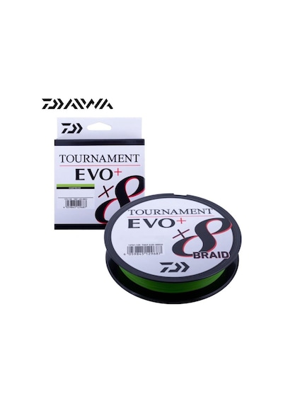 Daiwa Tournament Evo+ 8b Chartreuse İp Misina 135m - 0.08mm 0.10 MM