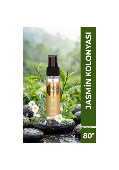Jasmin Kolonyası 60 Ml Sprey Beyaz Çiçek Cep Boy Seyahat Hediyelik %80 Alkollü