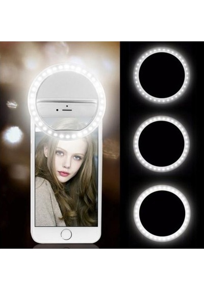 Selfie Işığı Ring Light Led Flash Beauty Light Taşınabilir Ledli