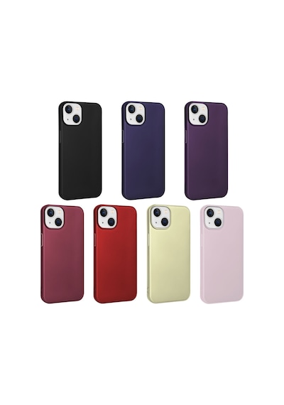Effox Apple Uyumlu iPhone 15 Plus Premier Silikon Kılıf-rose Gold Rose Gold