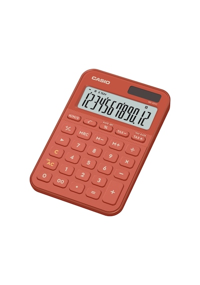 Casio Ms-20yc-rd-w-dp Hesap Makinesi Desktop Gri - Siyah