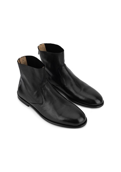 Camerlengo Erkek Hakiki Deri Siyah Bot 1187 17057 Erk Bot Sk26-27 Nero