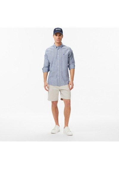 Nautica Erkek Mavi Regular Fit Çizgili Gömlekçizgiliw65492t