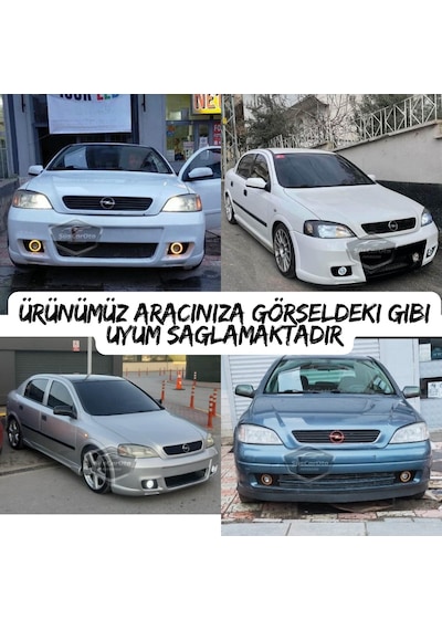 Opel Astra G 1998-2004 Uyumlu Üniversal Mercekli Angel Sis Farı Metal Su Geçirmez 76 Mm Mavi H Gündüz Farı Angel Sis Farı 58245587