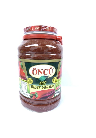 Biber Salçası 4300 Gr Tatlı Ve 4300 Gr Acı
