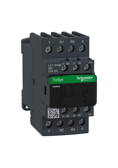 Lc1d188bd - Magnetıc Contactor 32a Ac1 4p 2no2nc 24v