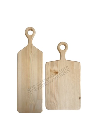 Doğal Ahşap Sunum Tabağı Set Ahşap Sunumluk Beyaz Çam Boy:46cm En:14cm Boy:36cm En:18,5cm