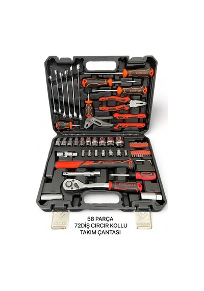 Melzohome Takım Çantsı 58 Parça Tamir Set