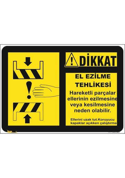 El Ezilme Tehlikesi - Isg Levhası (511784727)