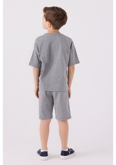 U.S. Polo Assn. Erkek Çocuk Gri Melanj Bermuda Takımı 5274-43647 Gri Melanj U.S. Polo Assn. Erkek Çocuk Gri Melanj Bermuda Takımı 5274-43647 Gri Melanj
