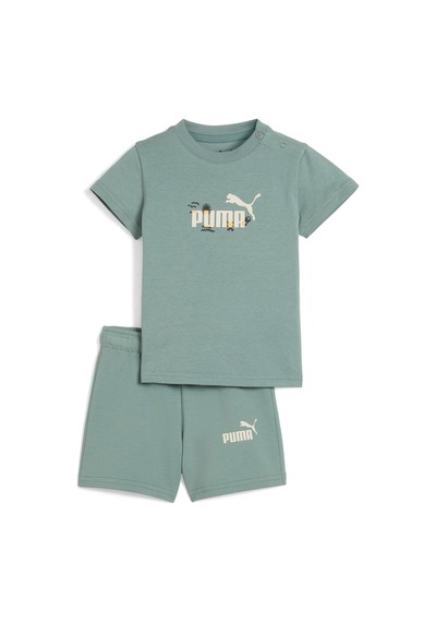 Puma Lastikli Bel Normal Pembe Bebek Şort Takım 68628687-mınıcats Sandy Adventures Pembe