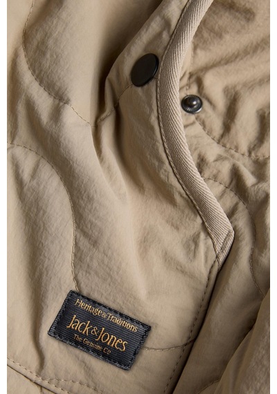 Jack & Jones Jjaxel Erkek Liner Ceket Hafif Günlük Rahat Vizon