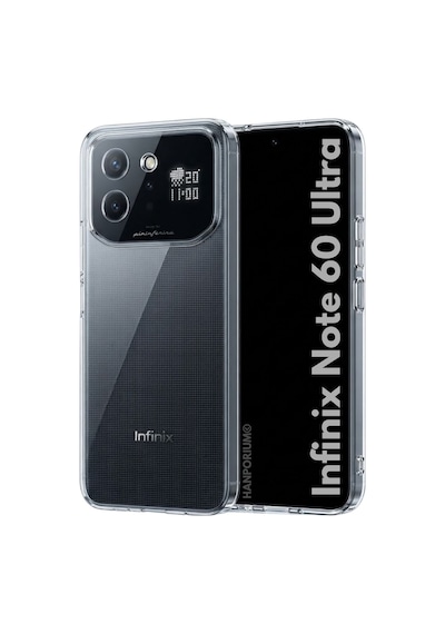 Infinix Note 60 Ultra Uyumlu Silikon Kılıf Pastel Renk Tonu Kamera Korumalı Esnek Kapak Şeffaf
