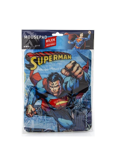 Superman Lisanslı Bilek Destekli Dijital Baskılı Mousepad