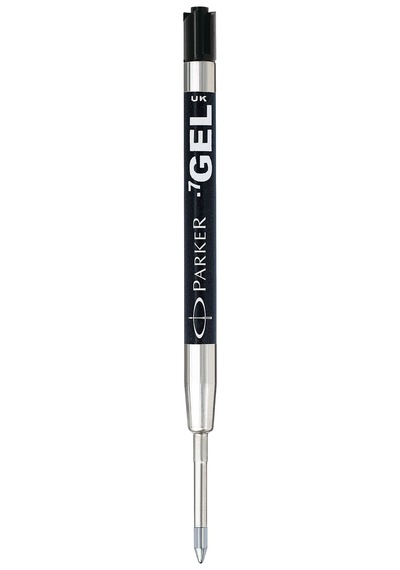 Parker 1950344 Jel Tükenmez Kalem Yedeği, Orta Kalınlıkta Uç, Siyah, Gri 165-Koyu Yeşil