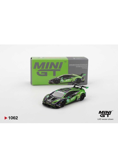 Mini Gt 1062 1/64 Lamborghini Huracán Gt3 Evo2 78 Forte Racing 2024 Imsa Daytona 24 Hrs