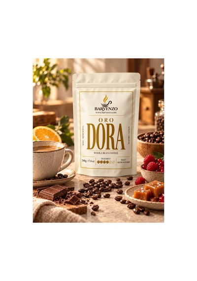 Barvenzo Oro Dora 500 G İpeksi Lezzet Çekirdek Kahve