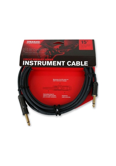 Planet Waves Pwag15 Devre Kesicili Kablo Mono 14 Jack Li : 4.5 M