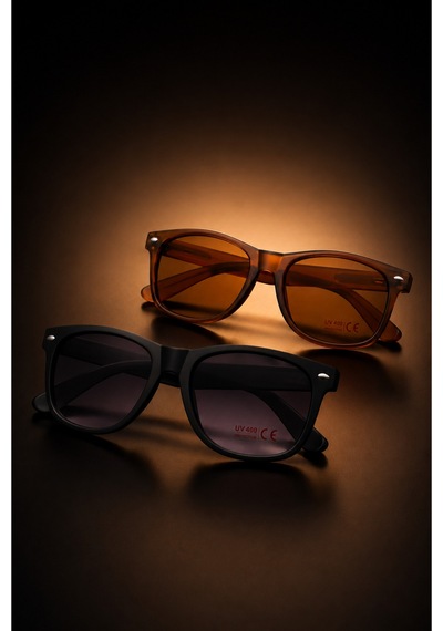 2 Adet Wayfarerr Dikdörtgen Güneş Gözlüğü Uv-400 Korumalı 1 Adet Siyah 1 Adet Kahverengi Siyah-kahve - 887778787 Siyah 2 Adet Wayfarerr Dikdörtgen Güneş Gözlüğü Uv-400 Korumalı 1 Adet Siyah 1 Adet Kahverengi Siyah-kahve - 887778787 Siyah