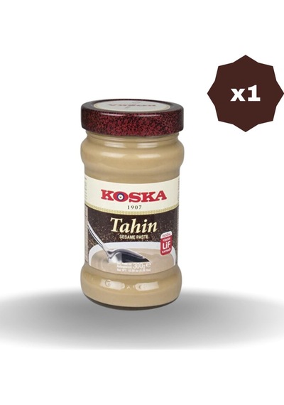 Tahin Cam 300 Gr - 1 Adet