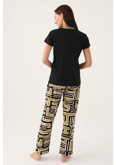 Pierre Cardin 8817 Believe Kadın Kısa Kol Pijama Takımı 001