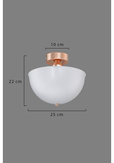 Roma Plafonyer Avize - Modern Retro Tavan Aydınlatması - Salon, Yatak Odası, Mutfak, Koridor, Antre Ve Hol Tavan Aydınlatması Opal - Bakır Opal - Bakır Roma Plafonyer Avize - Modern Retro Tavan Aydınlatması - Salon, Yatak Odası, Mutfak, Koridor, Antre Ve Hol Tavan Aydınlatması Opal - Bakır Opal - Bakır