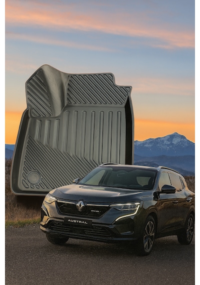 Renault Austral Mild Hybrid 2023+ Uyumlu 3d Oto Paspas Premium