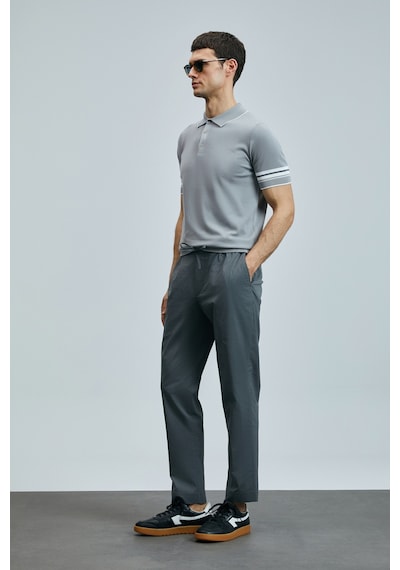 Lufian Marco Smart Erkek Chino Pantolon Slim Fit Yeşil Yeşil 111190349100600 Yeşil