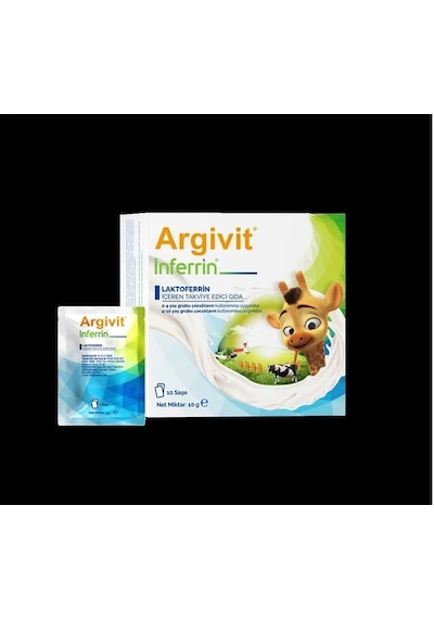 Argivit Inferrin Laktoferrin 10 Saşe
