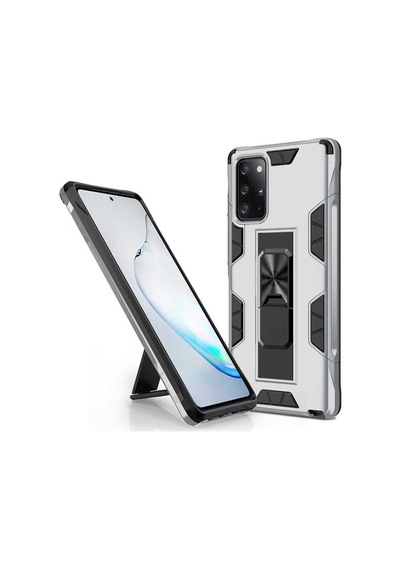 Galaxy Note 20 Kılıf Zore Volve Kapak Gri