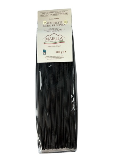 3 Adet Pastificio Maiella Mürekkepli Spaghetti 500 Gr