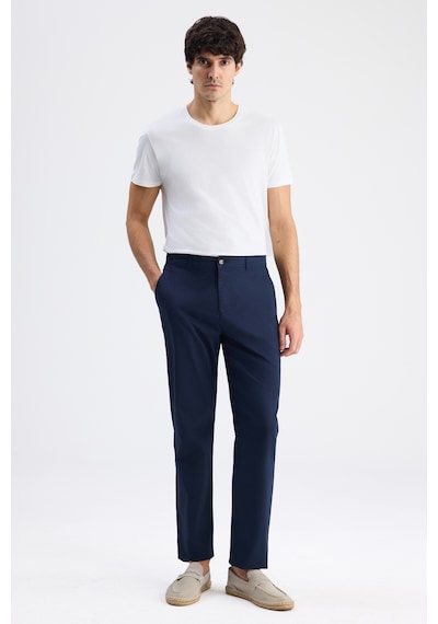 D's Damat Ds Damat Comfort Fit Lacivert Gabardin Chino Pantolon 6hcc3ı303778m Çok Renkli