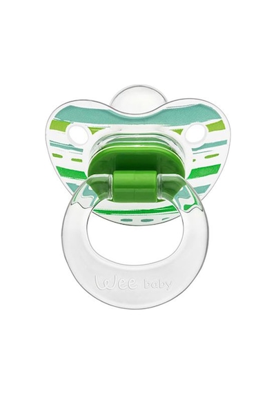 Wee Baby Sılıkon Desenlı 6 18 Ay Emzık - Pembe